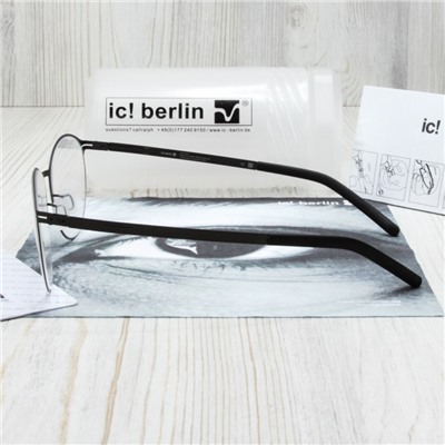 IB00048 - Оправа ic!Berlin Mistral Bayamo gun metal + футляр