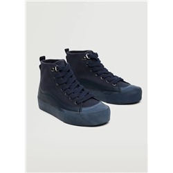 Deportivas bota cordones -  Niño | MANGO OUTLET España