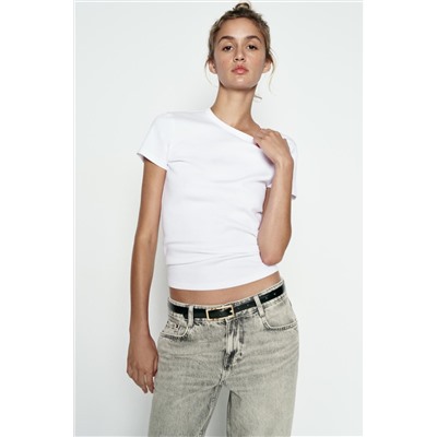 Z1975 MID-WAIST STRAIGHT CROPPED JEANS