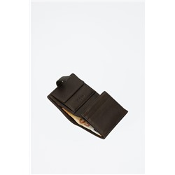 Cartera de piel Striking Marrón