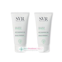 SVR Spirial Déodorant Anti-Transpirant 48h Déo-Crème 2x50mlLot  × 2
