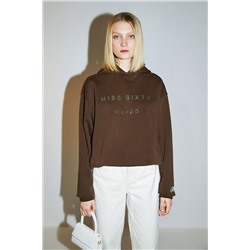 Sudadera con capucha Marrón