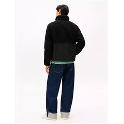 Tommy Jeans Mixed Media Teddy Jacket