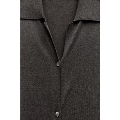 FEW ITEMS LEFT KNIT DRESS WITH SIDE BUTTONS