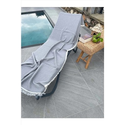 Mujo Home Collection, Müslin Peştamal-banyo Havlusu-plaj Havlusu 90*200cm %100 Organik 4 Katlı Müslin