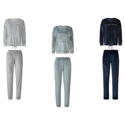 esmara Damen Nicki-Pyjama mit Eingrifftaschen
