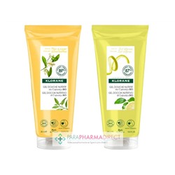 Klorane Cupuaçu Gel Douche Nutritif Fleur d'Oranger + Gel Douche Nutritif Zeste d'Agrumes 2x200mlLot  × 2