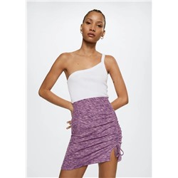 Falda punto canalé -  Mujer | MANGO OUTLET Melilla