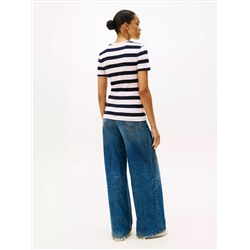 Stripe Crewneck T-Shirt