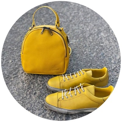 JOE SANCHEZ COR 19407 AMARILLO+AB.Z · Pelle · mochila NAPA (630) AMARILLO АКЦИЯ