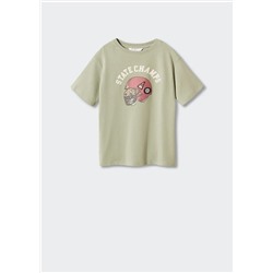 Camiseta estampada algodón -  Niño | MANGO OUTLET España