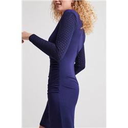 Vestido punto marino