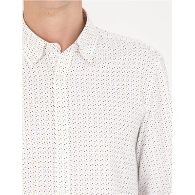 Pembe Slim Fit Uzun Kollu Gömlek