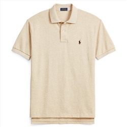 CUSTOM-FIT MESH POLO SHIRT