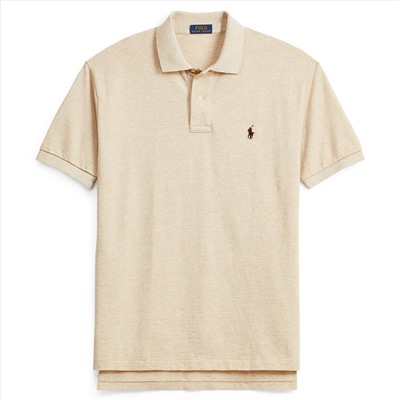CUSTOM-FIT MESH POLO SHIRT