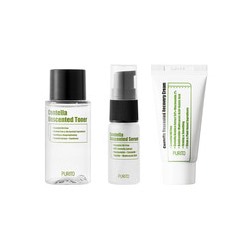 [Mini Set] Centella Unscented Line Travel Kit Набор успокаивающих средств с центеллой без эфирных масел