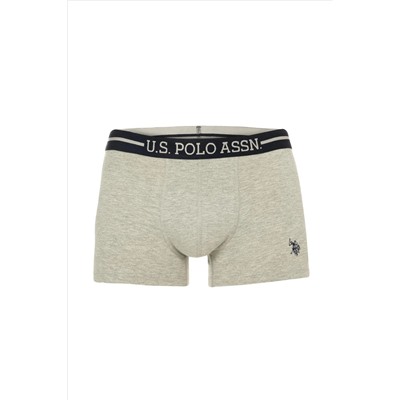 Erkek Gri Melanj 3'lü Boxer