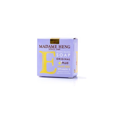 MADAME HENG VITAMIN E SOAP 50 G GRAPE SEED / МЫЛО С ЭКСТРАКТОМ ВИНОГРАДНЫХ КОСТОЧЕК И ВИТАМИНОМ Е ОТ MADAM HAEG 50Г