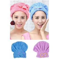 viyolmarketim Saç Havlusu, Çabuk Kuruyan Mikrofiber Saç Kurutma Bonesi, Banyo Deniz Ve Havuz Sonrası (1 Adet ) VYL-HVL-RKL