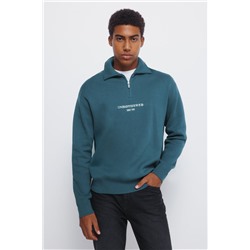 Jersey moda cuello cremallera