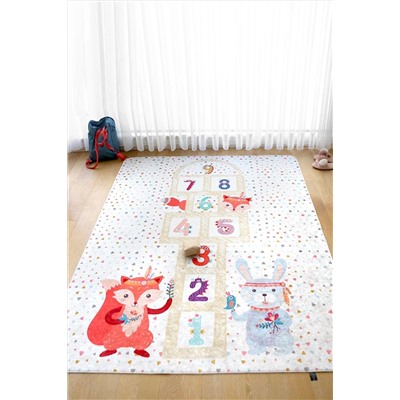 HAMUR Sek Sek 120x160 Cm Oyun Matı Bebek Ve Çocuk Halısı Renkli TYC00506622078