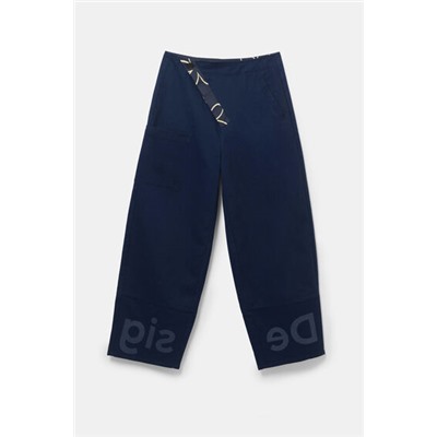 Pantalón culotte cropped