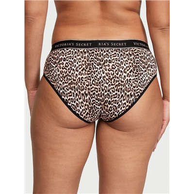 Cotton Logo Cotton Hiphugger Panty