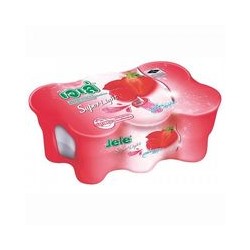 Желе с ягодным соком в стаканчике с трубочкой Jele Light 6 шт по 125гр / Jele Light Jelly Mixed Berry Flavor 6 pcs*125g