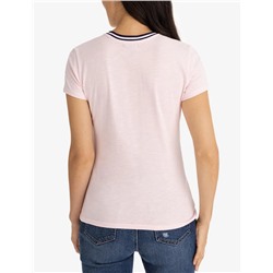 RINGER NECK TRIM T-SHIRT
