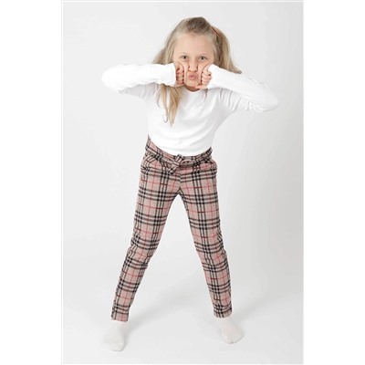 AHENGİM Kids Kız Çocuk Kuşaklı Pantolon Ak2201 1-2-10000534
