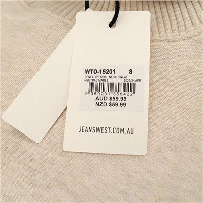 Jeanswes*t  женский свитшот - мягкий, теплый и уютный.. экспорт, цена на бирке 59 💵