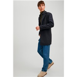 Chaqueta efecto doble prenda Azul marino