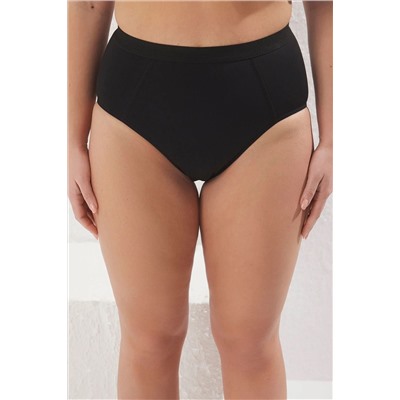 Siyah-Ten 2'li Paket Yüksek Bel Toparlayıcı Büyük Beden Külot TBBSS25CM00001