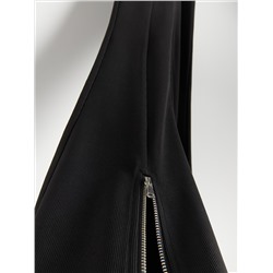Hose Aus Rippstrick