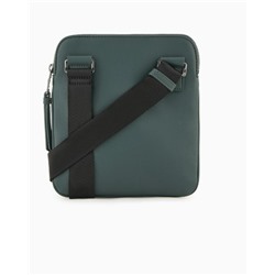 Matte flat crossbody bag