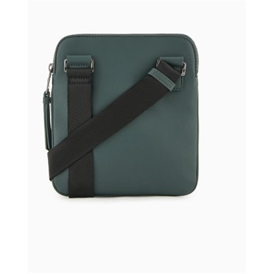 Matte flat crossbody bag