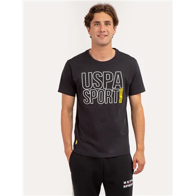 USPA SPORT GRAPHIC JERSEY T-SHIRT