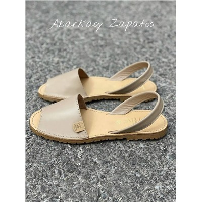 AB. Zapatos 320 taupe - karamelo