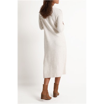 Vestido-jersey Blanco