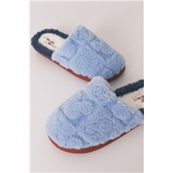 Zapatillas casa ducha Mickey azul estampado
