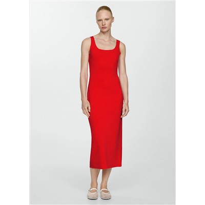 Vestido midi tirantes