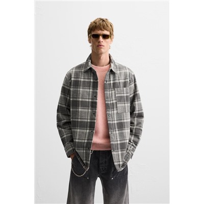 SOBRECAMISA CUADROS ACOLCHADA