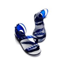 Сандалии Zhoelala Play Around (синий+глиттер) / Zhoelala С Play Around (dark blue)
