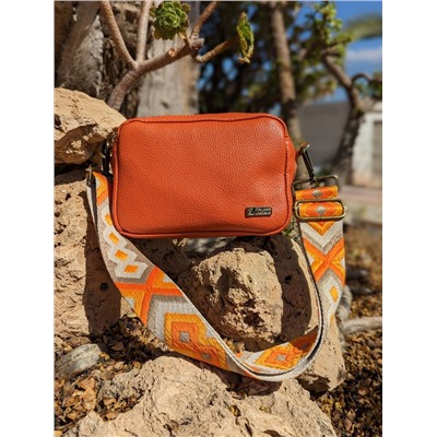 Pelle 21-20 (370) naranja - CINTURON BOLSOS (150)-6 (19) АКЦИЯ