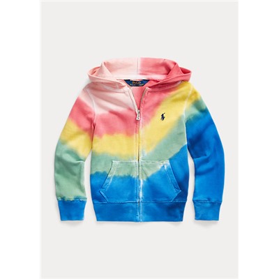 Girls 2-6x Tie-Dye Spa Terry Full-Zip Hoodie
