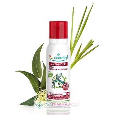 Puressentiel Anti-Pique Spray Répulsif & Apaisant 75 ml