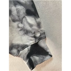 Женский оверсайз свитшот в расцветке тай-дай  CALVIN KLEI*N ОРИГИНАЛ!