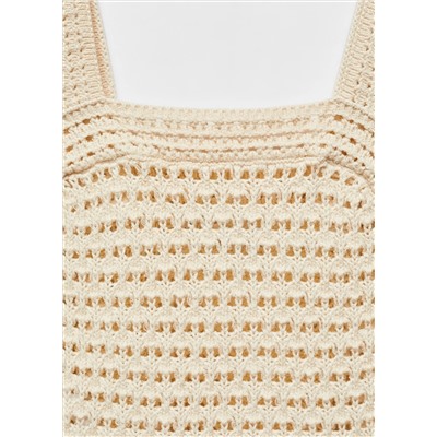 Top crochet tirantes