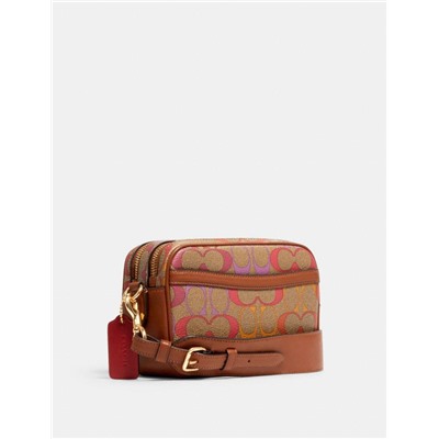 Jes Crossbody 20 In Rainbow Signature Canvas