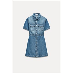 DENIM MINI DRESS Z1975